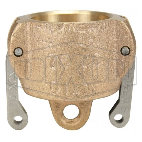 Type DC Cam and Groove Dust Cap, 3/4 in, Brass, Domestic